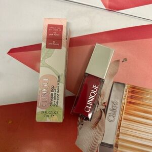 NIB Clinique Pop Lip + Cheek Oil In Pink Honey #44 Full Size & new fresh